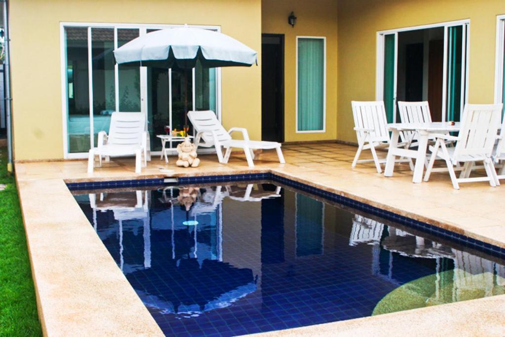 Garden Hills Villa Resort Cha-Am Oda fotoğraf